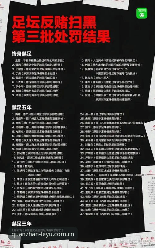 中国足协第三批禁足名单深度评测：65人涉案背后的足球生态全面解析